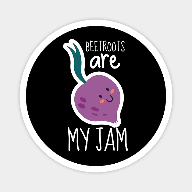 Beetroots Are My Jam Funny Magnet by DesignArchitect